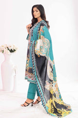 3 Piece Unstitched Printed Lawn Suit CLP-32268