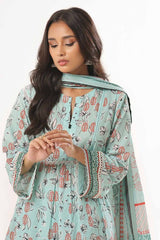 3 Piece Unstitched Printed Lawn Suit CLP-32272 A