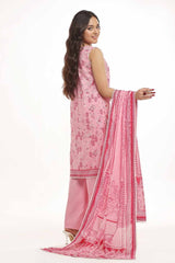 3 Piece Unstitched Printed Lawn Suit CLP-32272 B
