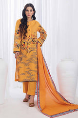 3 Piece Unstitched Printed Lawn Suit CLP-32304
