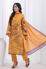 3 Piece Unstitched Printed Lawn Suit CLP-32304