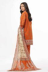 3 Piece Unstitched Printed Lawn Suit CLP-32321 A
