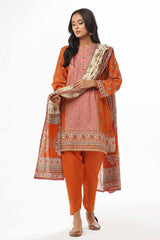 3 Piece Unstitched Printed Lawn Suit CLP-32321 A