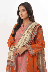 3 Piece Unstitched Printed Lawn Suit CLP-32321 A
