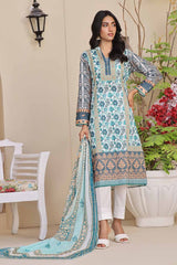 3 Piece Unstitched Printed Lawn Suit CLP-42069