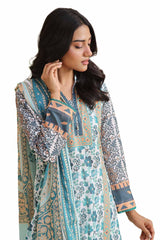 3 Piece Unstitched Printed Lawn Suit CLP-42069