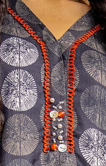 3 Piece Unstitched Printed Cotail Suit CV-42006