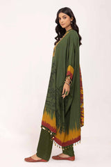 3 Piece Unstitched Printed Cotail Suit CV-42008