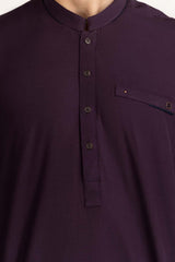 Deep Purple Styling Kurta KR-STY24-040
