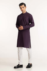Deep Purple Styling Kurta KR-STY24-040