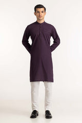 Deep Purple Styling Kurta KR-STY24-040
