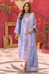 3 Piece Embroidered Linen Unstitched Suit with Embroidered Linen Dupatta RC-32007
