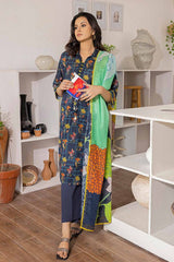 3 Piece Printed Lawn Unstitched Suit CL-32502