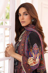 3 Piece Digital Printed Khaddar Unstitched Suit with Cotton Net Dupatta CN-32029