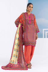3 Piece Printed Lawn Unstitched Suit CL-32476