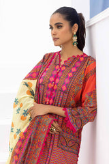 3 Piece Printed Lawn Unstitched Suit CL-32476