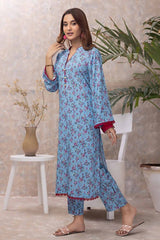 2 Piece Printed Karandi Unstitched Suit WNST-32066