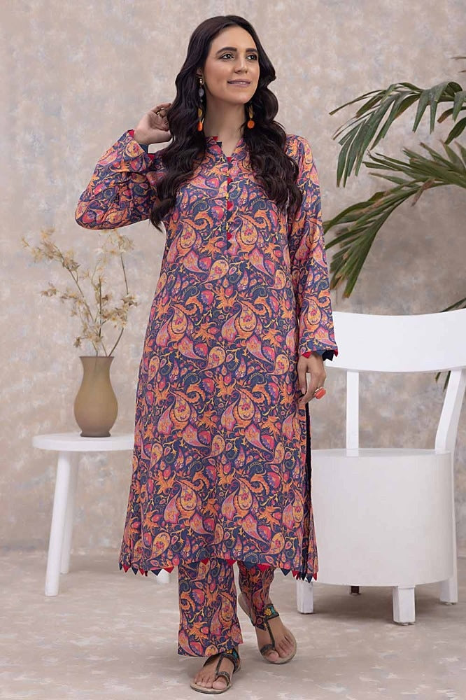 2 Piece Cotail Unstitched Suit WNST-32050