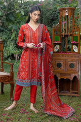 3 Piece Lawn Unstitched Printed Suit CL-32218