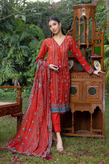 3 Piece Lawn Unstitched Printed Suit CL-32218