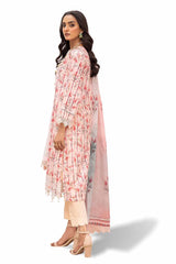 3 Piece Unstitched Sichiffli Embroidered Lawn Suit with Printed Lawn Dupatta CL-42109