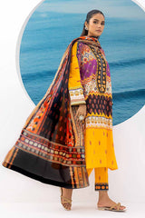 3 Piece Printed Lawn Unstitched Suit CL-32479