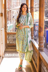 3 Piece Lawn Unstitched Printed Suit CL-32241 A