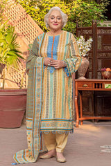 3 Piece Lawn Unstitched Embroidered Suit CL-32129
