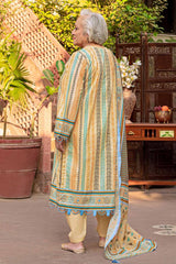 3 Piece Lawn Unstitched Embroidered Suit CL-32129
