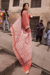3 Piece Lawn Unstitched Foil Printed Suit CL-32447 A