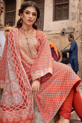 3 Piece Lawn Unstitched Foil Printed Suit CL-32447 A