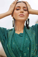 3 Piece Karandi Jacquard Unstitched Suit with Karandi Jacquard Dupatta MJ-32068