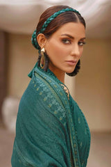 3 Piece Karandi Jacquard Unstitched Suit with Karandi Jacquard Dupatta MJ-32068