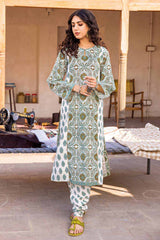 2 Piece Lawn Unstitched Printed Shirt Trousers Suit TL-32025 A