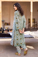 2 Piece Lawn Unstitched Printed Shirt Trousers Suit TL-32025 A