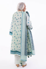 3 Piece Unstitched Printed Lawn Suit CL-42300 A