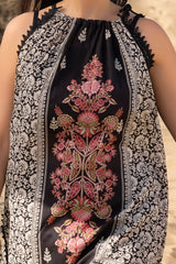 3 Piece Unstithed Printed Lawn Suit with Embroidered Denting Lawn Dupatta DN-52012