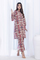 2 Piece Printed Khaddar Unstitched Suit CWT-32001