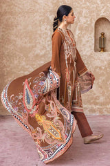 3 Piece Embroidered Khaddar Unstitched Suit with Digital Printed Pashmina Shawl AP-32032