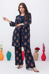 2 Piece Printed Khaddar Unstitched Suit CWT-32004