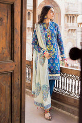 3 Piece Lawn Unstitched Foil Printed Suit CL-32236 B