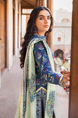 3 Piece Lawn Unstitched Foil Printed Suit CL-32236 B
