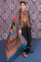 3 Piece Khaddar Printed Unstitched Suit K-32034