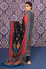 3 Piece Khaddar Printed Unstitched Suit K-32034