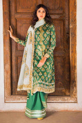 3 Piece Lawn Unstitched Foil Printed Suit CL-32236 A