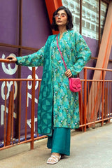 3 Piece Digital Printed Linen Unstitched Suit LT-32009 A