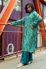 3 Piece Digital Printed Linen Unstitched Suit LT-32009 A