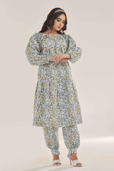 Unstitched Printed Lawn Shirt SL-42036 B