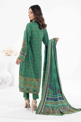 3 Piece Printed Cotail Unstitched Suit WNS-32174 B