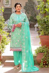 3 Piece Lawn Unstitched Embroidered Suit DM-32006